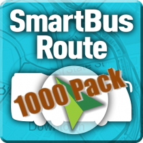 1000 pack iPhone SmartBusRoute